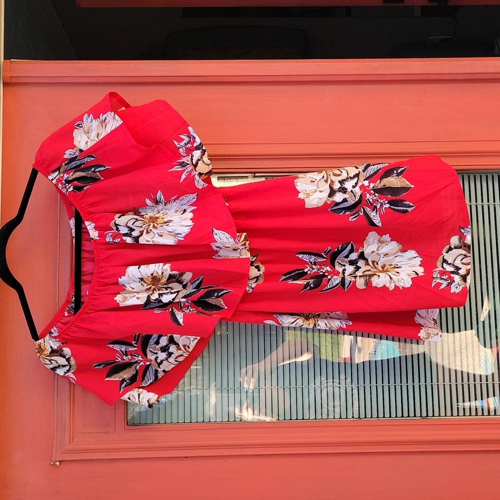 FLORAL Mini Dress